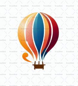 Reisender Heißluftballon